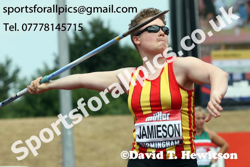 Womens javelin, Muller British Championships, Alexander Stadium, Birmingham. Photo: David T. Hewitson/Sports for All Pics